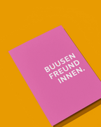 Postkarte "Buusenfreundinnen"
