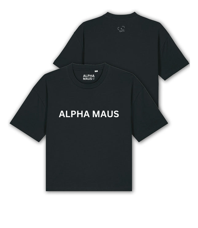 T-Shirt "Alpha Maus" cropped