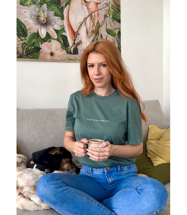 T-Shirt "Ich geh mal meine Gefühle fühlen."