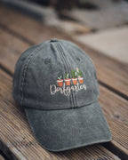 Cap "Dorfgarten" vintage oliv