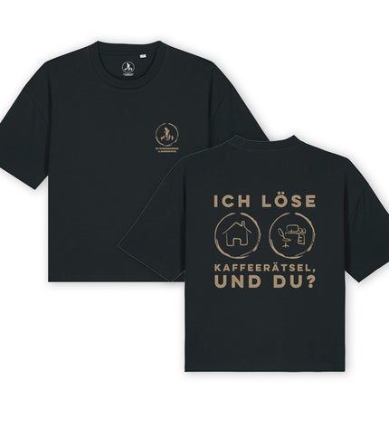 Cropped T-Shirt "Kaffeerätsel"