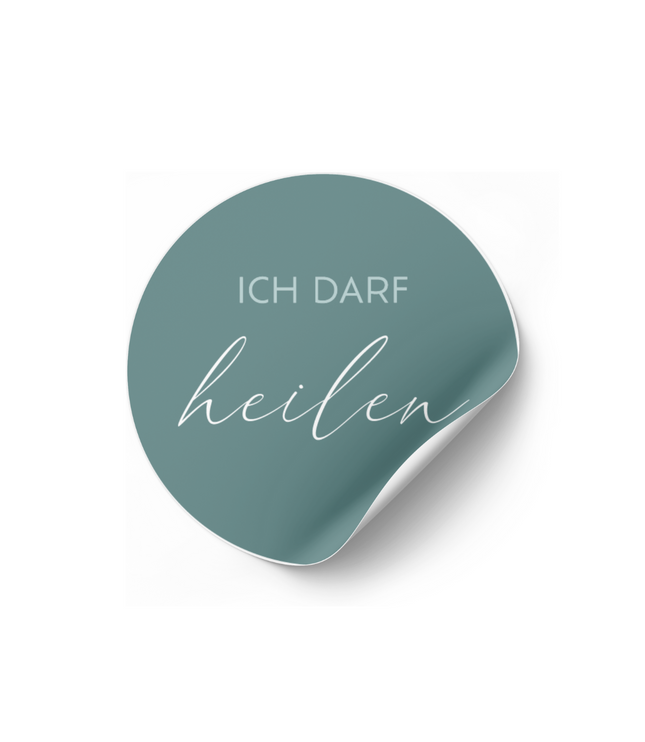 Sticker "Ich darf heilen"