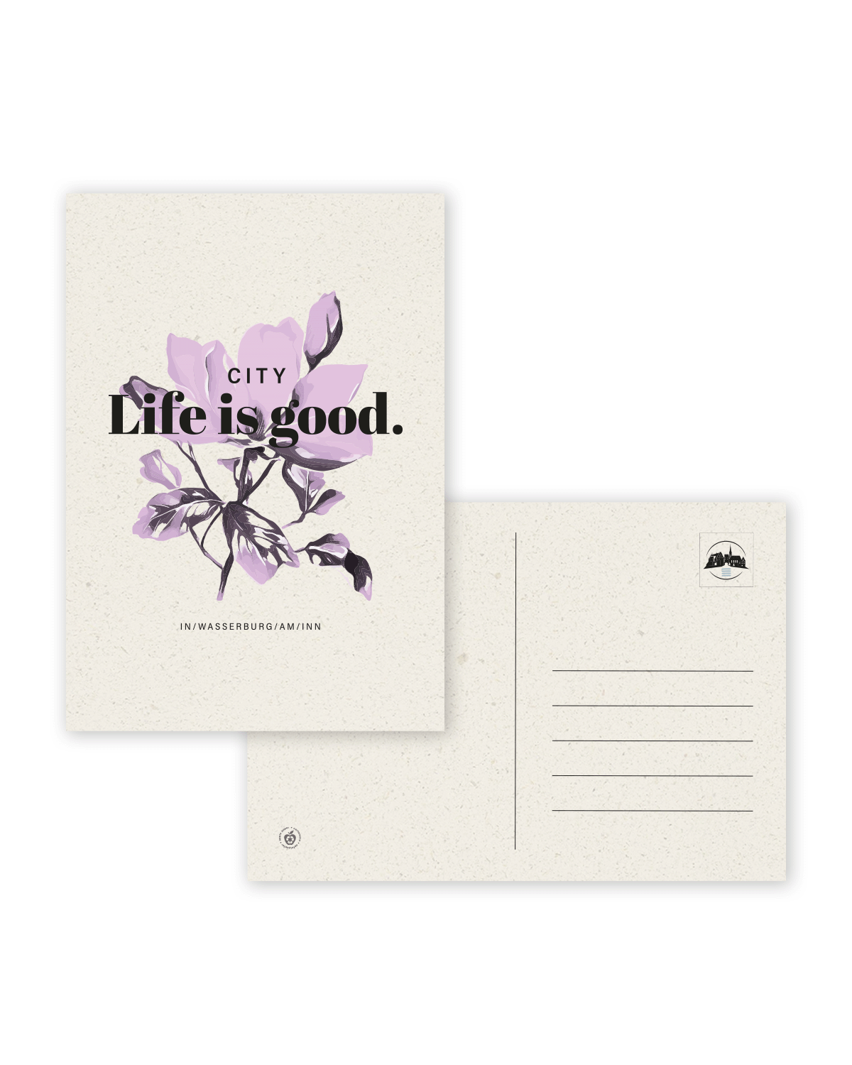 Postkarte "Magnolie"